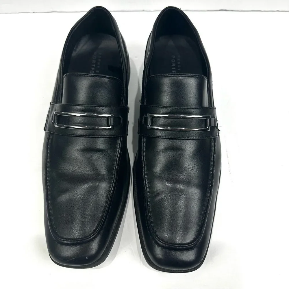 Perry Ellis Portfolio Russel Black Dress Shoe Men's Sz 11.5 Style PEFST14156A-2